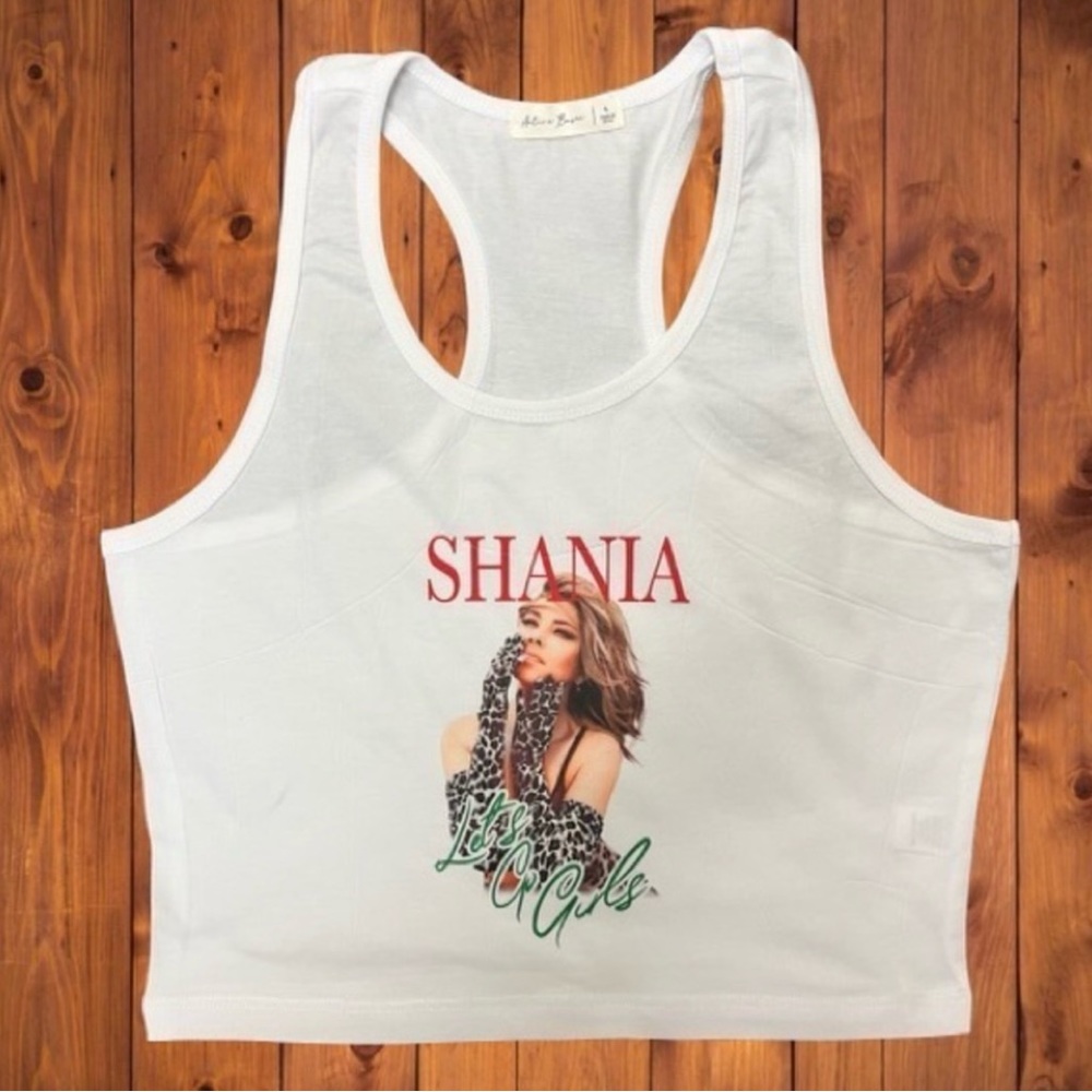 Shania Twain country music crop top